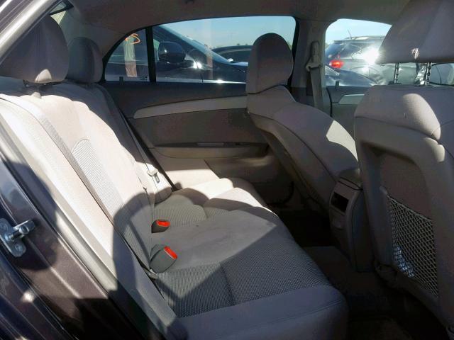 1G1ZB5EB8A4139272 - 2010 CHEVROLET MALIBU LS CHARCOAL photo 6