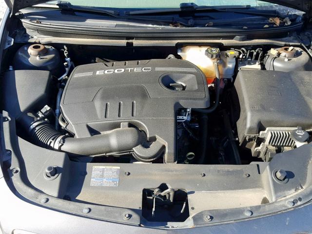 1G1ZB5EB8A4139272 - 2010 CHEVROLET MALIBU LS CHARCOAL photo 7