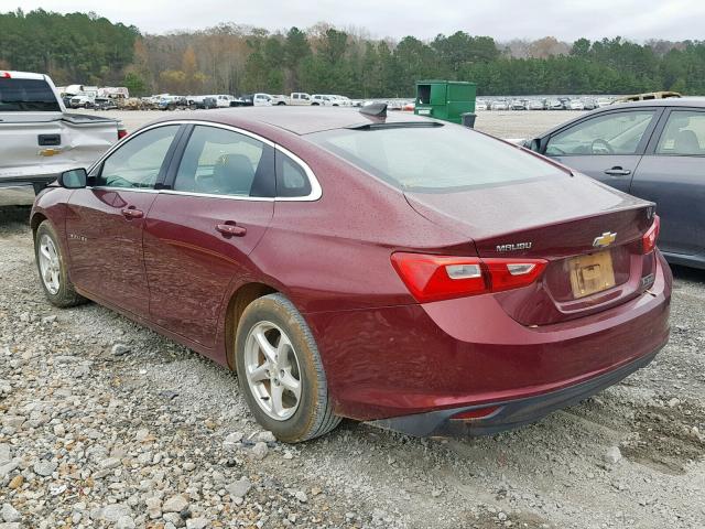 1G1ZB5ST6GF200578 - 2016 CHEVROLET MALIBU LS RED photo 3