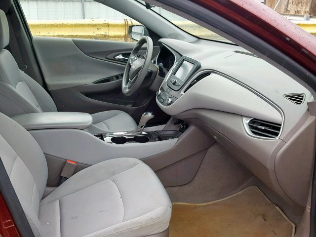 1G1ZB5ST6GF200578 - 2016 CHEVROLET MALIBU LS RED photo 5