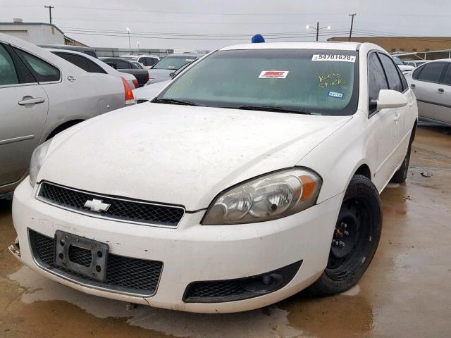 2G1WD58C879217122 - 2007 CHEVROLET IMPALA SUP Ақ фото 2