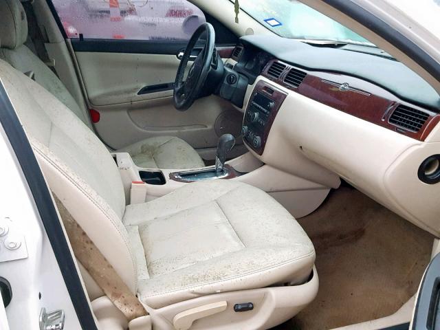 2G1WD58C879217122 - 2007 CHEVROLET IMPALA SUP Ақ фото 5