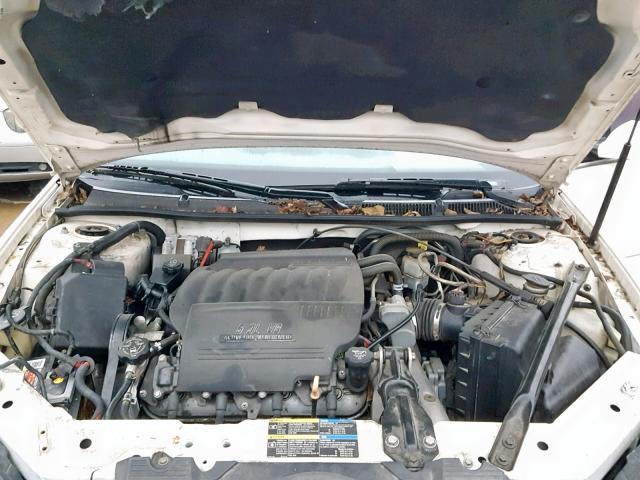 2G1WD58C879217122 - 2007 CHEVROLET IMPALA SUP Ақ фото 7