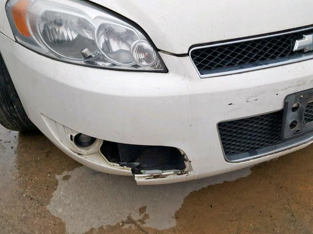 2G1WD58C879217122 - 2007 CHEVROLET IMPALA SUP Ақ фото 9