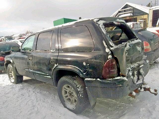 1B4HS78Z62F198184 - 2002 DODGE DURANGO R/ BLACK photo 3