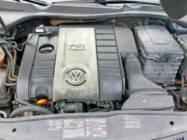 WVWFA71F27V030925 - 2007 VOLKSWAGEN EOS 2.0T L BLUE photo 7