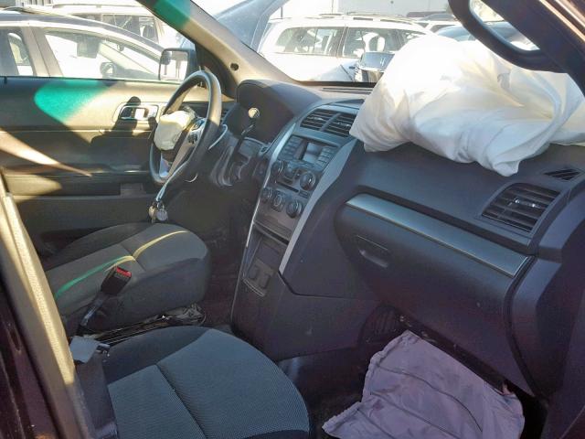 1FM5K8AR4DGC35666 - 2013 FORD EXPLORER P BLACK photo 5