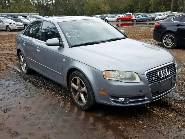 WAUDH78EX7A029493 - 2007 AUDI A4 3.2 QUA GRAY photo 1