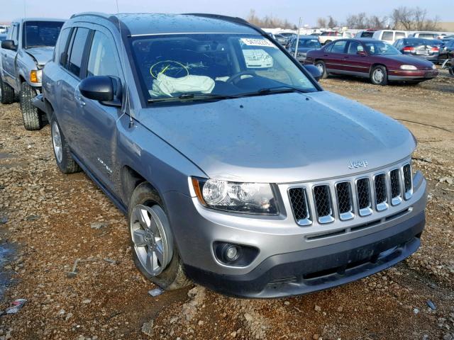 1C4NJCBA7HD119663 - 2017 JEEP COMPASS SP ვერცხლისფერი ფოტო 1