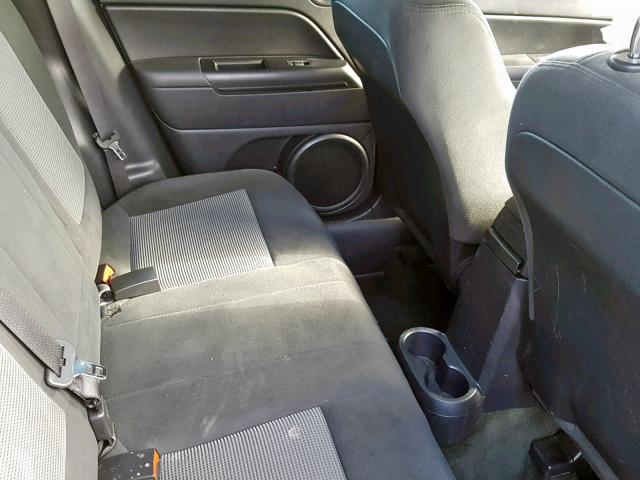 1C4NJCBA7HD119663 - 2017 JEEP COMPASS SP ვერცხლისფერი ფოტო 6