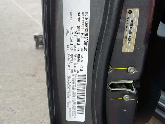 1C4NJCBA6ED630616 - 2014 JEEP COMPASS SP გრაფიტი ფოტო 10