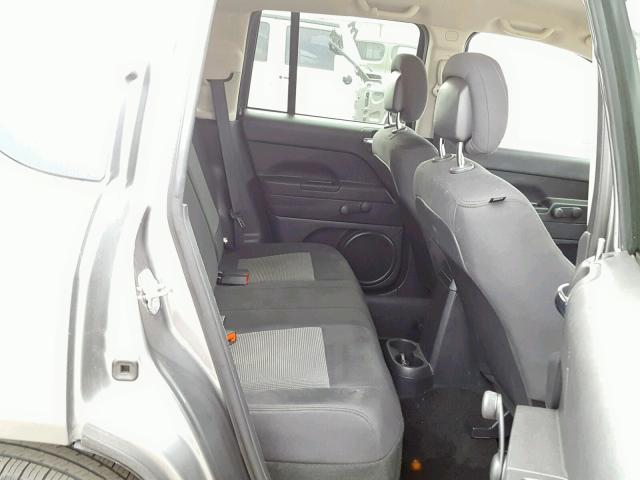 1C4NJCBA6ED630616 - 2014 JEEP COMPASS SP გრაფიტი ფოტო 6