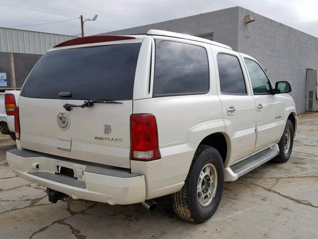 1GYEK63N35R269360 - 2005 CADILLAC ESCALADE L WHITE photo 4