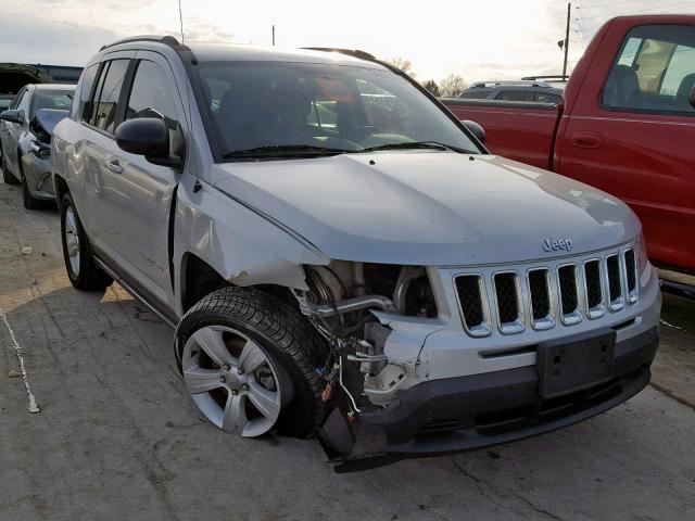 1C4NJCBB0DD222880 - 2013 JEEP COMPASS SP 银色 照片 1