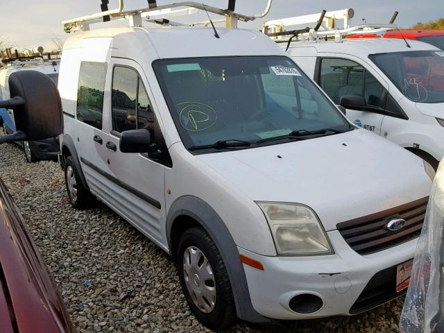 NM0LS7BN7AT037293 - 2010 FORD TRANSIT CO WHITE photo 1