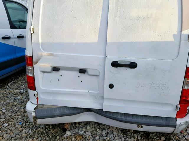 NM0LS7BN7AT037293 - 2010 FORD TRANSIT CO WHITE photo 9