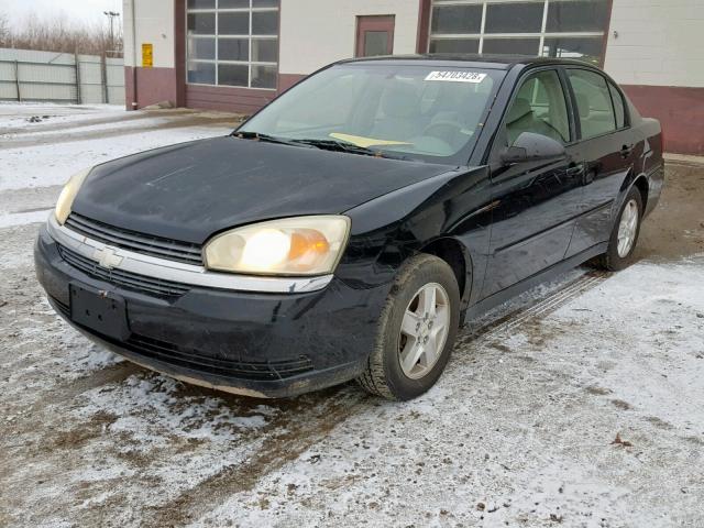 1G1ZT52885F122603 - 2005 CHEVROLET MALIBU LS 黑色 照片 2