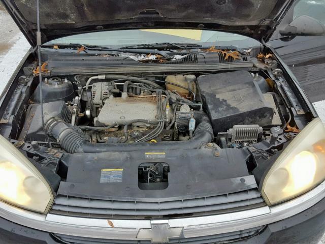 1G1ZT52885F122603 - 2005 CHEVROLET MALIBU LS 黑色 照片 7