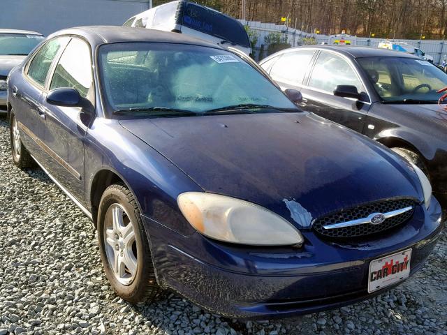 1FAFP56S21A149894 - 2001 FORD TAURUS SEL BLUE photo 1