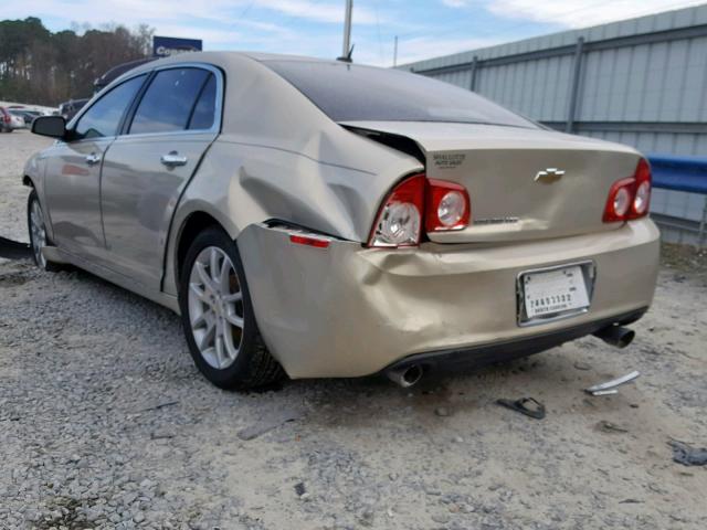 1G1ZE5E78AF125671 - 2010 CHEVROLET MALIBU LTZ BEIGE photo 3