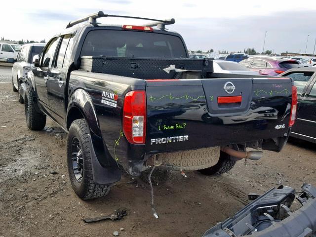 1N6AD07W06C432322 - 2006 NISSAN FRONTIER C BLACK photo 3