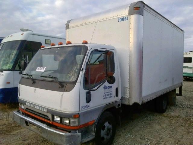 JL6AAE1H54K000256 - 2004 MITSUBISHI FUSO TRUCK OF FE639 WHITE photo 2