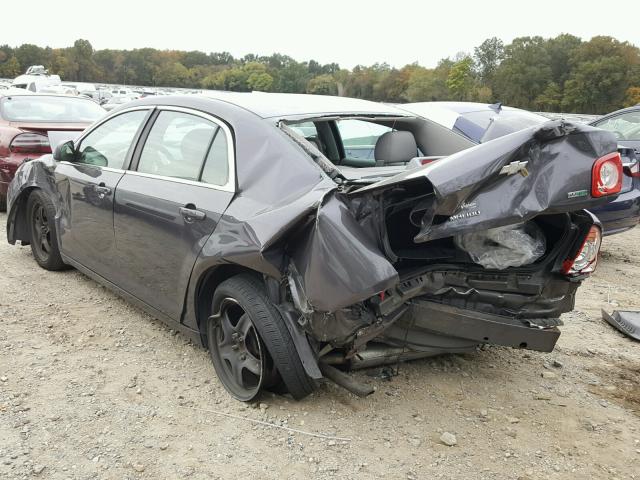 1G1ZA5EU9BF336865 - 2011 CHEVROLET MALIBU LS GRAY photo 3