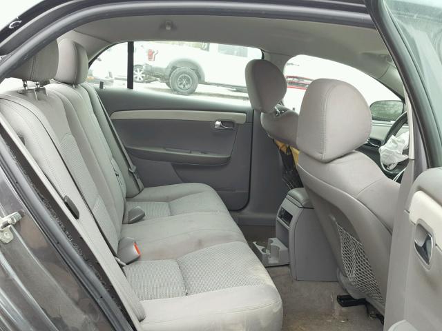 1G1ZA5EU9BF336865 - 2011 CHEVROLET MALIBU LS GRAY photo 6