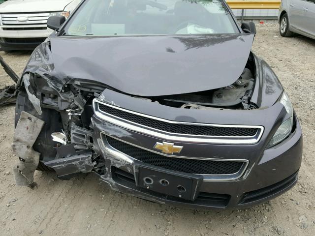 1G1ZA5EU9BF336865 - 2011 CHEVROLET MALIBU LS GRAY photo 7