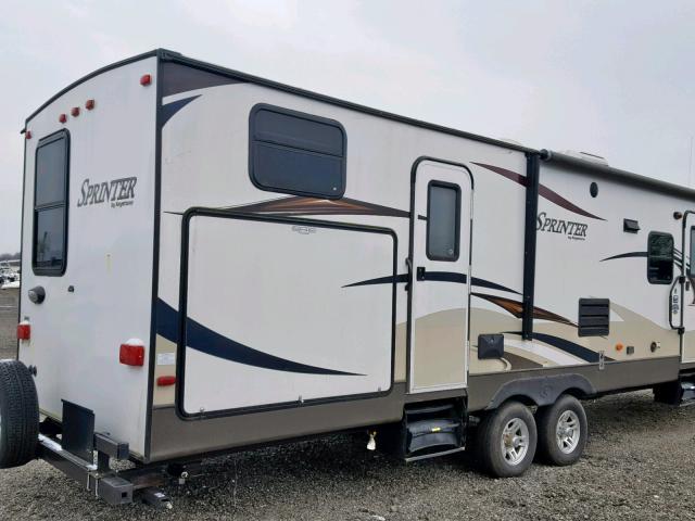 4YDT31122C1531528 - 2012 KEYSTONE SPRINTER WHITE photo 6