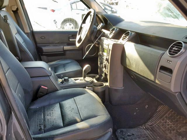 SALAE25436A370268 - 2006 LAND ROVER LR3 SE GRAY photo 5