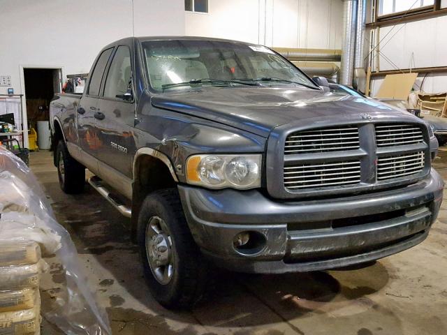 1D7KU28C23J549615 - 2003 DODGE RAM 2500 S Մոխրագույն լուսանկար 1