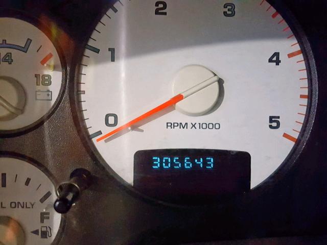 1D7KU28C23J549615 - 2003 DODGE RAM 2500 S Մոխրագույն լուսանկար 8