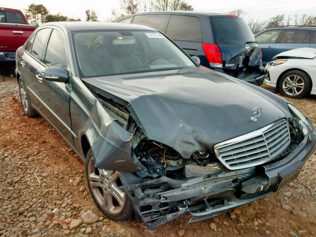 WDBUF56J86A838968 - 2006 MERCEDES-BENZ E 350 GRAY photo 1