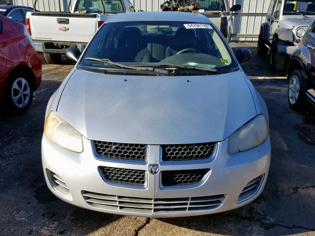 1B3EL46X75N519051 - 2005 DODGE STRATUS SX SILVER photo 9