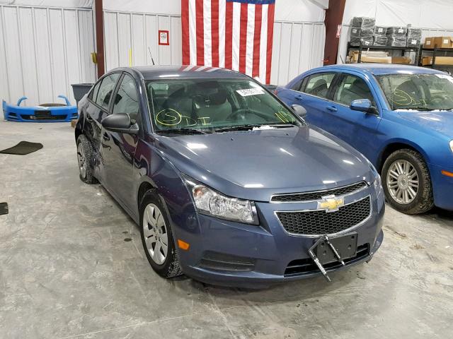 1G1PA5SH5E7240227 - 2014 CHEVROLET CRUZE LS BLUE photo 1