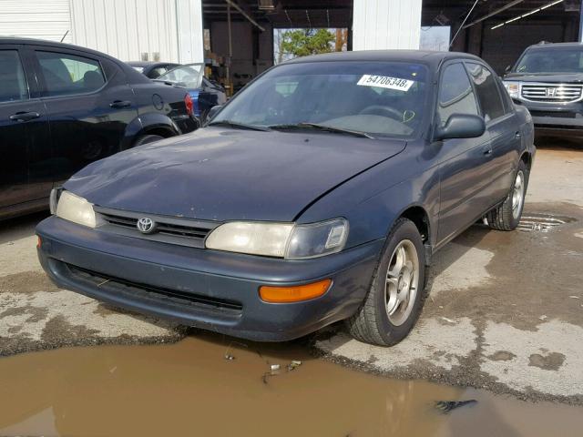 1NXBB02E0VZ643133 - 1997 TOYOTA COROLLA DX GREEN photo 2