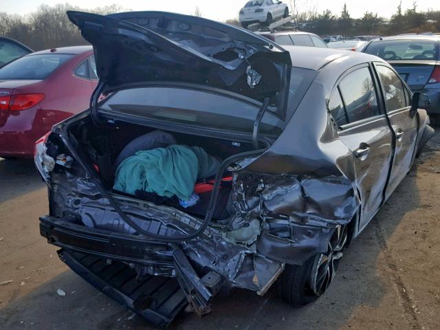 2HGFB2F96DH515027 - 2013 HONDA CIVIC EXL Թուխ լուսանկար 4