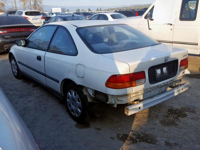 1HGEJ6224WL039011 - 1998 HONDA CIVIC DX WHITE photo 3