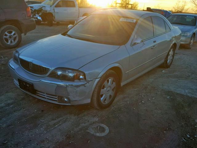 1LNHM86S85Y600820 - 2005 LINCOLN LS SILVER photo 2