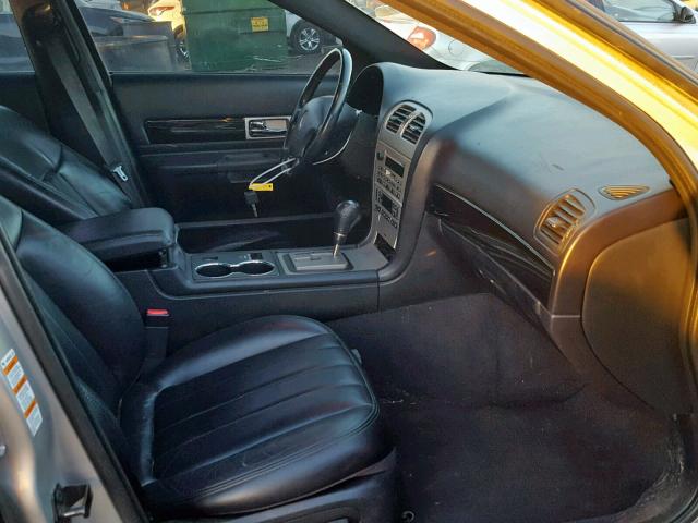 1LNHM86S85Y600820 - 2005 LINCOLN LS SILVER photo 5