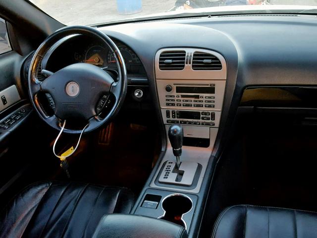 1LNHM86S85Y600820 - 2005 LINCOLN LS SILVER photo 9