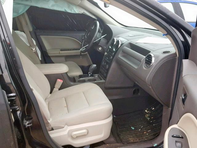 1FMDK02W79GA06164 - 2009 FORD TAURUS X S BLACK photo 5