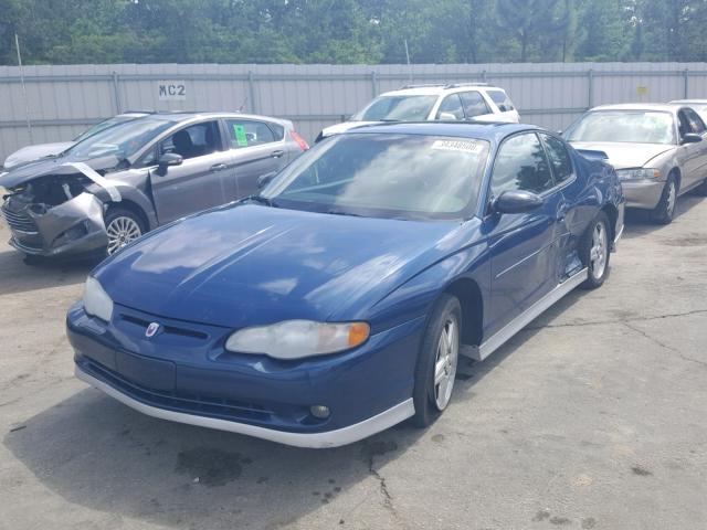 2G1WZ151X49173312 - 2004 CHEVROLET MONTE CARL 蓝色 照片 2