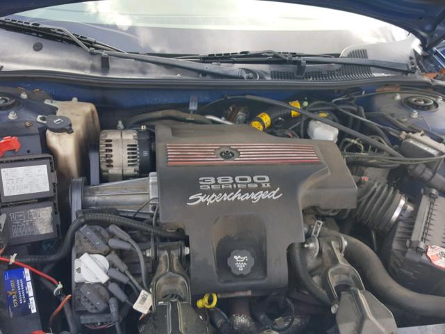 2G1WZ151X49173312 - 2004 CHEVROLET MONTE CARL 蓝色 照片 7