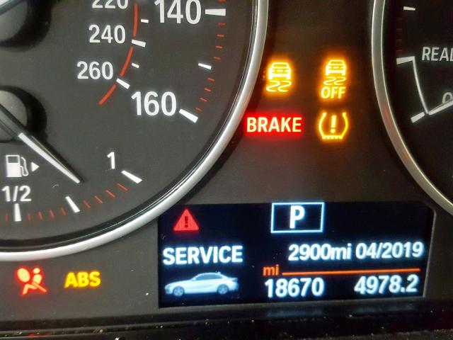 WBA1G9C56GV598620 - 2016 BMW 228 XI WHITE photo 8