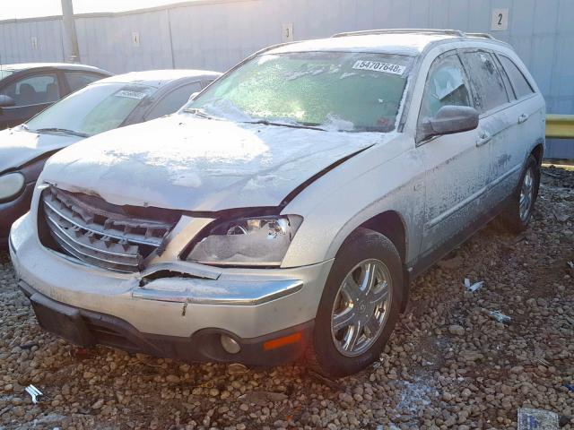 2C8GF68475R356576 - 2005 CHRYSLER PACIFICA T SILVER photo 2