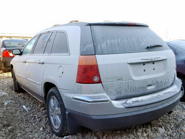 2C8GF68475R356576 - 2005 CHRYSLER PACIFICA T SILVER photo 3