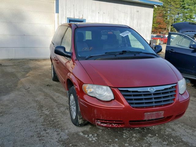 2A4GP44RX6R712602 - 2006 CHRYSLER TOWN & COU RED photo 1