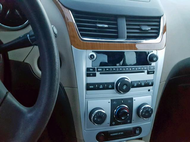 1G1ZC5EB9AF119324 - 2010 CHEVROLET MALIBU 1LT GOLD photo 9